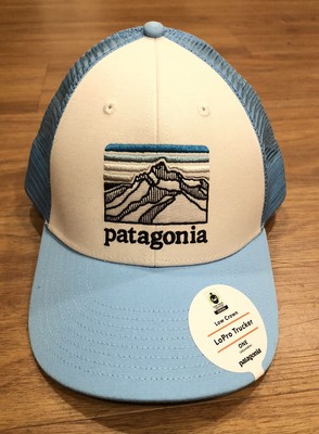 patagonia line logo ridge lopro trucker hat