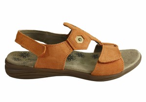 supportive leather sandals