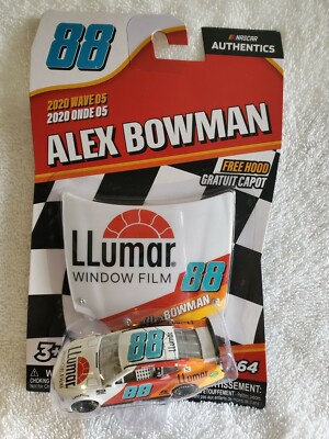 Alex Bowman #88 NASCAR Authentics LLumar Window Film 2020 Wave 5 1/64 Die-Cast