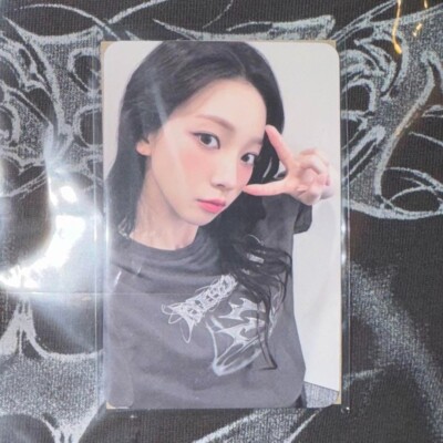 aespa Karina T-Shirt Photo Card Armageddon Korea Pop Up Store