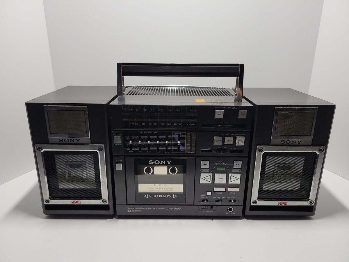 ソニー　SONY CFS-9000 ラジカセ　カセットプレーヤー s-l400.jpg