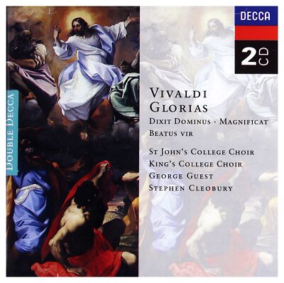 Vivaldi: Glorias / Dixit Dominus / Magnificat / Beatus Vir Audio CD NEW