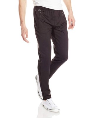 LACOSTE Men's Sport Performance Track Pants, Black Size XXL/8 BNWT $125