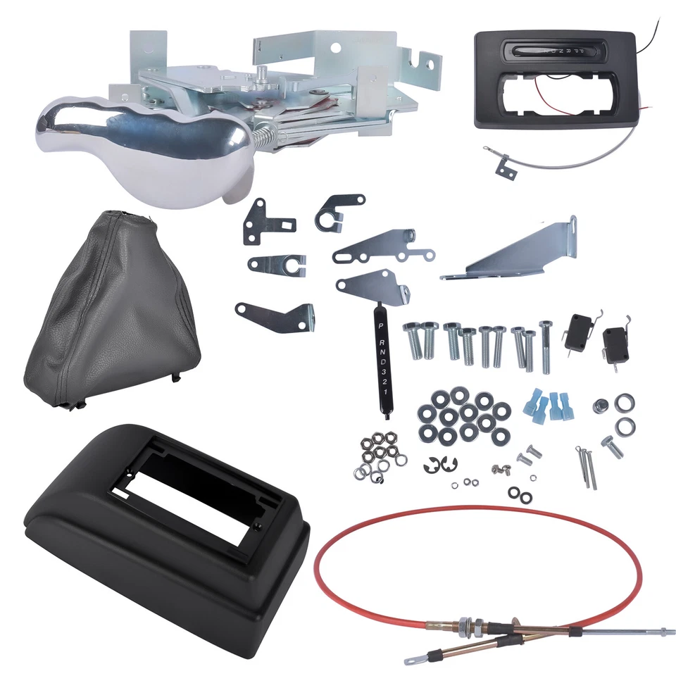 Se adapta a GM TH400 TH350 TH250 700R4 Ford C4/C6 E40D/4R100 palanca de cambios automática de trinquete Foto 2 de 4