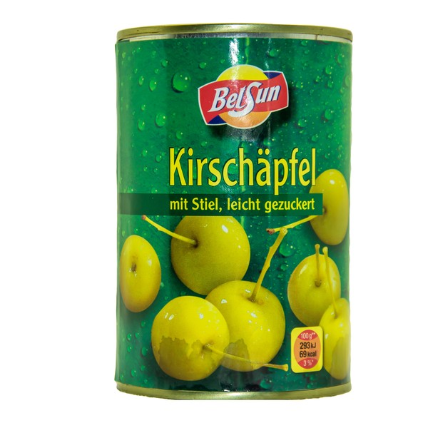 Food-United KIRSCH-APFEL-ÄPFEL Mit Stiel 6 Dosen FüLlm 425G Atg 213G-image