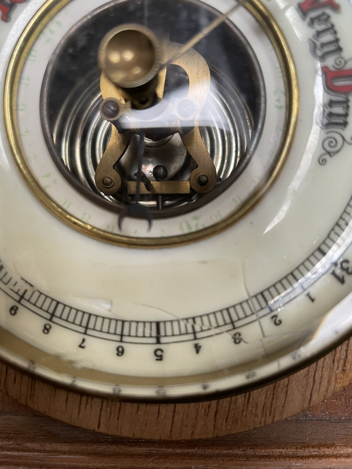 antique barometer thermometer eBay