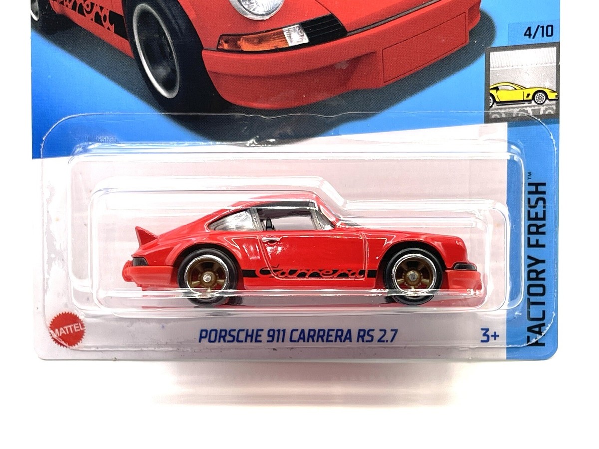 Hot Wheels Porsche 911 Carrera RS 2.7 (red) #46 SUPER CUSTOM WHEEL