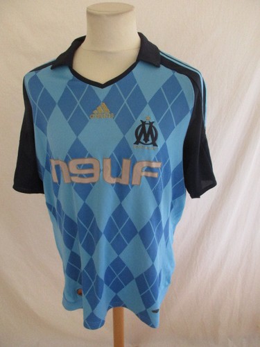 Écharpe De Football Vintage OM Marseille – Bleu – Taille Unique