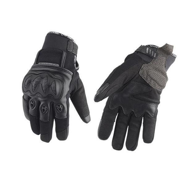 Gants hiver GT320 Cypress noir taille XXXL avec coque protection CE