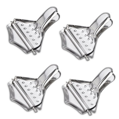 4-Pack Lemon Lime Squeezer, Manual Citrus Press Juicer, Stainless Steel Fruit...
