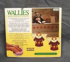 Debbie Mumm STAR ANGEL Rustic Folk Sealed Wallies Wallpaper Cutouts 25