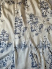 simply retro dress Blue White Medium