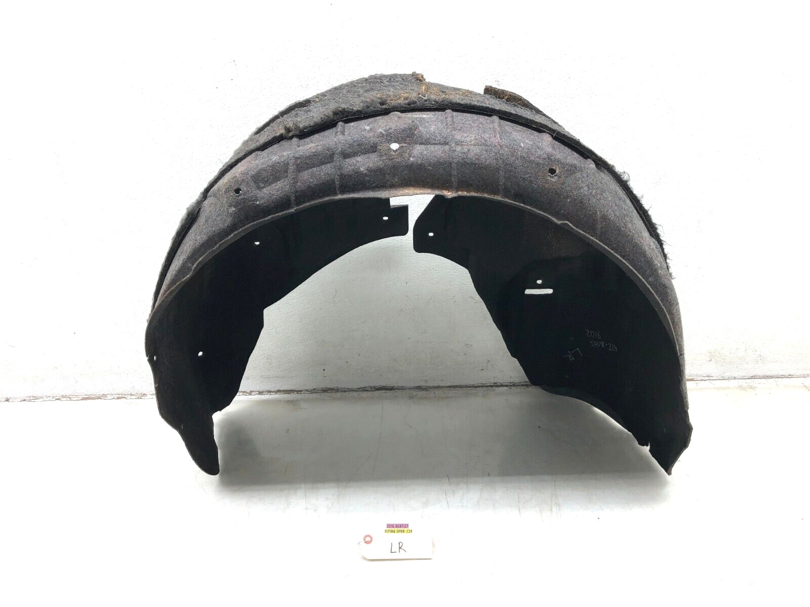 2014-2018 BENTLEY FLYING SPUR LEFT DRIVER REAR WHEELHOUSE FENDER LINER OEM.