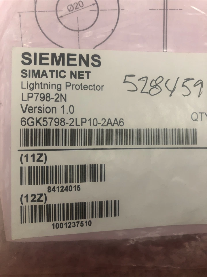 Siemens Simatic Lightning Protector 6GK5798-2LP10-2AA6  LP798-2N - Image 3 of 4