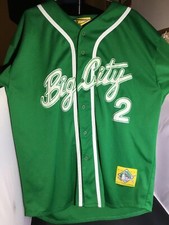 First Team Apparel Big City #2 Raw Blue VTG Classics 1979 NY Baseball Jersey XL