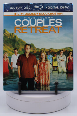 Couples Retreat (Blu-ray, 2009) With Slipcover Vince Vaughn SHIPS FREE