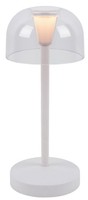 Müller-Licht Led-Akku-Tischleuchte 27700204, Dimmbar, 2500K, Warmweiß, Weiß