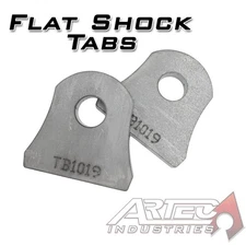 Artec TB1019 Flat Shock Tab Pair Short