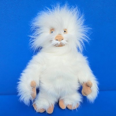 T-MOBILE YETI STOFFTIER SCHNEEMENSCH 40 CM KUSCHELTIER WEISS MASKOTTCHEN WERBUNG