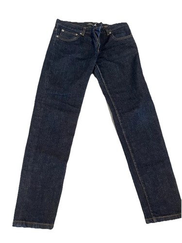 A.P.C. Jeans Womens Size 28 Blue Denim Etroit Court Skinny Fit Jeans EUC