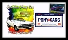 DR JIM STAMPS US COVER PONY CARS 1970 DODGE CHALLENGER R/T FDC PANDA CACHET