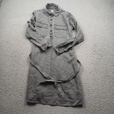 Gap Dress Womens Small Gray Long Sleeve Belted
