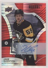 2021-22 Upper Deck Allure Red Rainbow Auto Jake Guentzel #78 Auto q2c