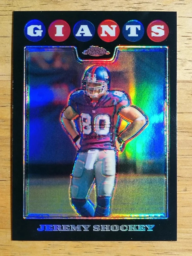 2008 Topps Chrome Refractors #TC97 Jeremy Shockey