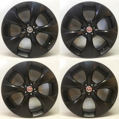 4x Original 20 Zoll Jaguar E-Pace Style 5054 Felgen in Schwarz J9C3-1007-SA
