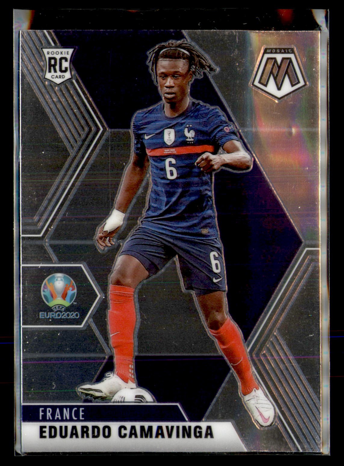 2021 Panini Mosaic UEFA EURO 2020 #111 Eduardo Camavinga RC