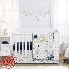 Sweet Jojo Designs Crib Set Blue Celestial