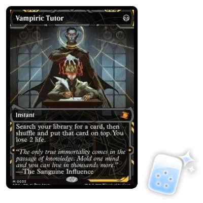 VAMPIRIC TUTOR Secrets Of Strixhaven Mystical Archive Magic MTG