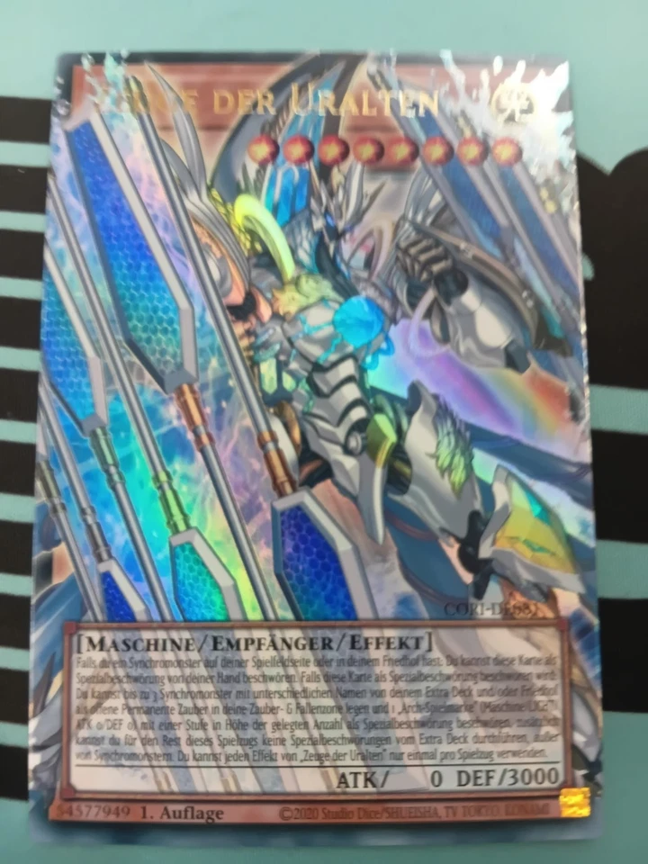 Zeuge Der Uralten CORI-DE081 Overframed Full Art DE NM Yugioh - Bild 1 von 1