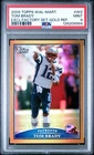 2009 Topps Tom Brady W2 GOLD REFRACTOR PSA 9 WALMART EDITION