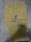 Levi's Men's Green Chino Pants 40W Taper Flat Front Cotton Blend Pockets — photo 1
