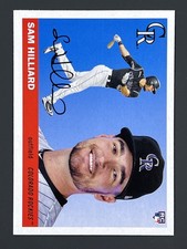 2020 Topps Archives #40 Sam Hilliard Colorado Rockies