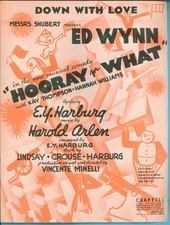 Harold ARLEN & EY Harburg - DOWN WITH LOVE: Hooray for What - Ed Wynn