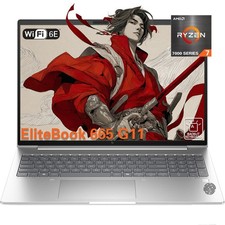 HP Laptop ProBook 465 G11 16" Backlit 8 core Ryzen 7 4.75GHz Win 11 Home