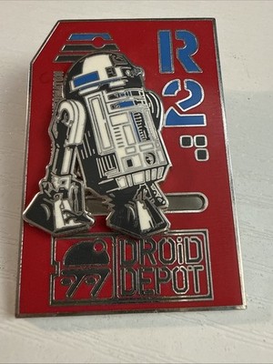 Disney R2-D2 Droid Depot Star Wars Galaxy's Edge Slider 3D Carded Single Pin