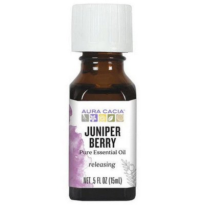 Aura Cacia, 100% Pure Essential Oil Juniper Berry, 0.5 Oz