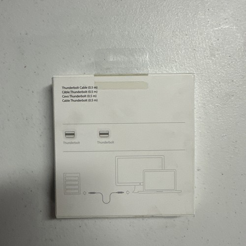 Apple MD862LL/A Thunderbolt Cable 0.5m White Genuine Authentic - Bild 2 von 2