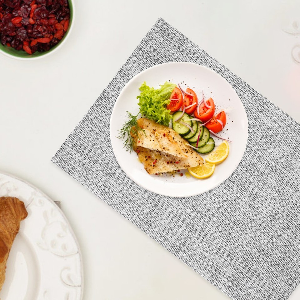 6pcs Dining Table Mat Insulation Decorative Placemat Table Decoration ...
