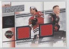 2022-23 SP Game Used NHL All-Star Jersey Duals Alex DeBrincat Brady Tkachuk 16aj