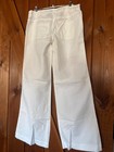 Outback Red  Linen/Cotton Flared Leg Pants in White Size 6   EXL. Cond. — photo 4