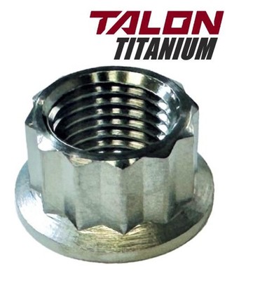 muto 　　no3 Yamaha 90179-12657-00 Flywheel Rotor Lock Nut TITANIUM 12 Point