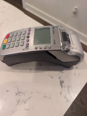 VeriFone VX 520 Credit Card Terminal Wired Dial/ETH w/ Power Supply M252-753-03
