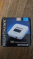 NETGEAR Nighthawk M6 5G MR6110 White WiFi 6 Mobile Hotspot Router Unlocked