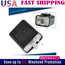 2Pin Adjustable LED Flasher Relay Turn Signal Blinker Light For Motorcycle NEW*