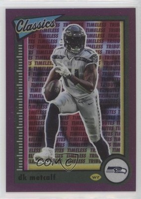 2022 Classics Timeless Tributes Premium Edition Purple /35 DK Metcalf #85 0h6w
