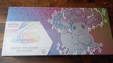 Pokemon Prismatic Evolutions Super Premium Collection SPC Sealed Eevee 15 Packs